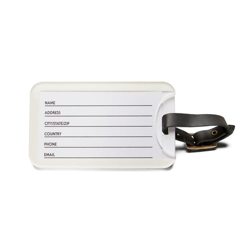Empowerment Luggage Tag - Bold Fist Design, Perfect for Travelers & Adventurers