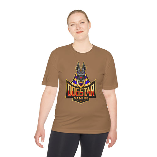 DogStar Gaming Unisex Grey Anubis Moisture Wicking Tee
