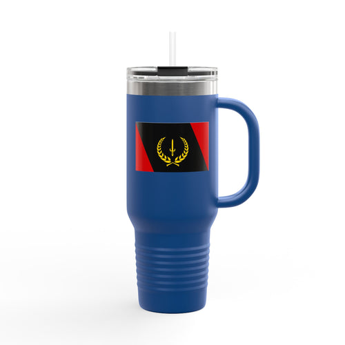 African American Heritage Flag Insulated 40oz-Travel Mug