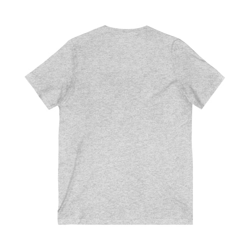 Pan African Flag Unisex Jersey Short Sleeve V-Neck Tee