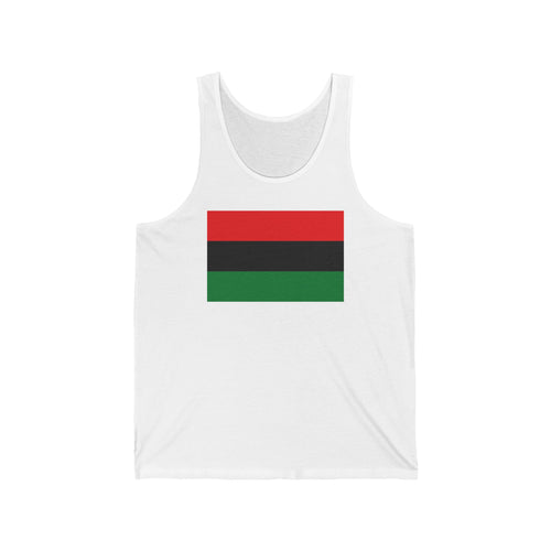 Pan African Flag Unisex Jersey Tank