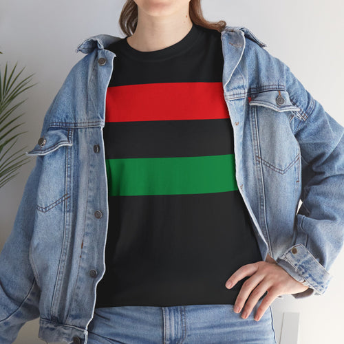 Pan African Flag Unisex Heavy Cotton Tee