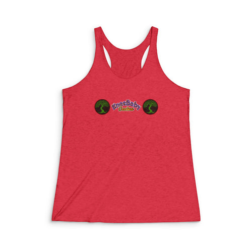 Fitted Tank-Top with KneeBaby Creations Logo