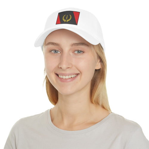 Low-Profile Baseball Cap with African American Heritage Flag