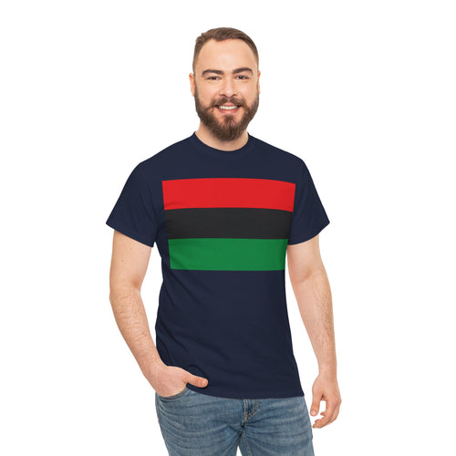 Pan African Flag Unisex Heavy Cotton Tee