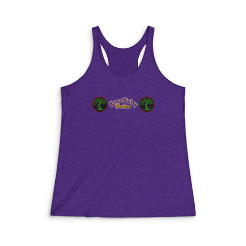Fitted Tank-Top with KneeBaby Creations Logo