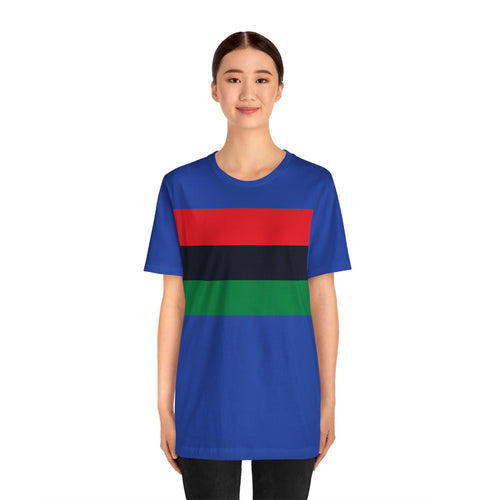 Pan African Flag Unisex Jersey Short Sleeve Tee