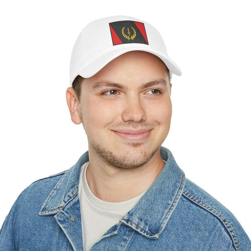 Low-Profile Baseball Cap with African American Heritage Flag