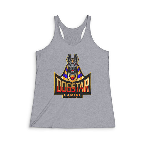 DogStar Gaming Grey Anubis Women's Tri-Blend Racerback Tank