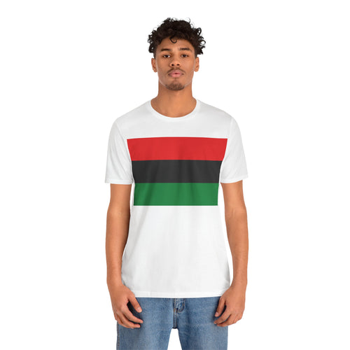 Pan African Flag Unisex Jersey Short Sleeve Tee