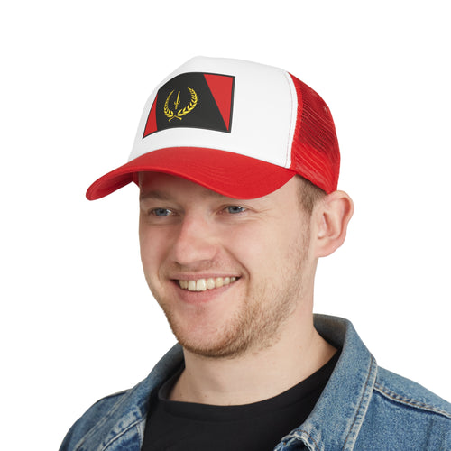 Mesh Cap with African American Heritage Flag