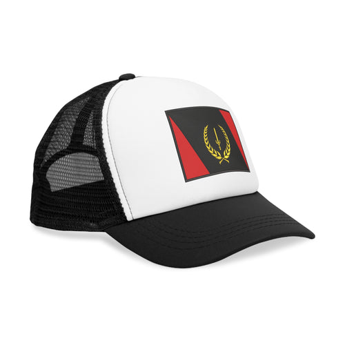 Mesh Cap with African American Heritage Flag