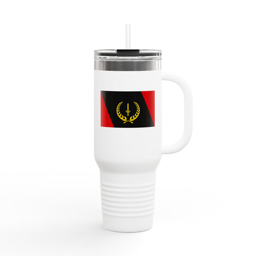 African American Heritage Flag Insulated 40oz-Travel Mug