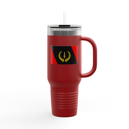 African American Heritage Flag Insulated 40oz-Travel Mug