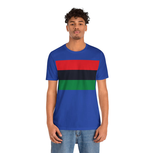 Pan African Flag Unisex Jersey Short Sleeve Tee