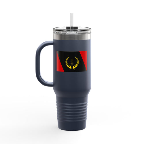 African American Heritage Flag Insulated 40oz-Travel Mug