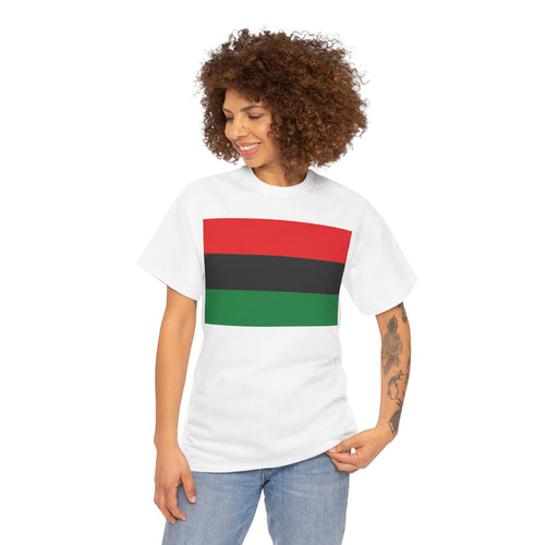 Pan African Flag Unisex Heavy Cotton Tee