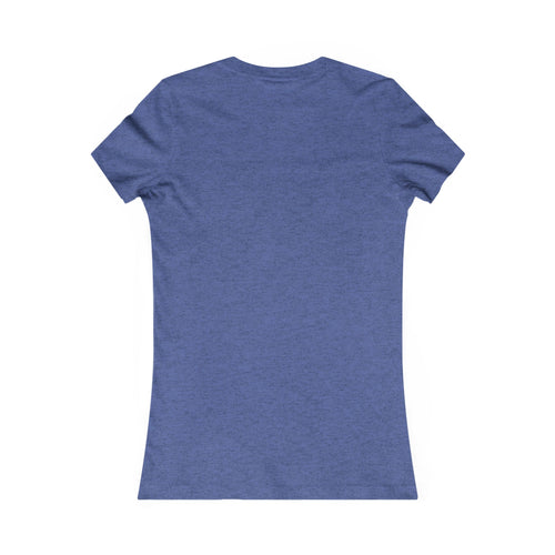 Feminine Fit Tee with African American Heritage Flag