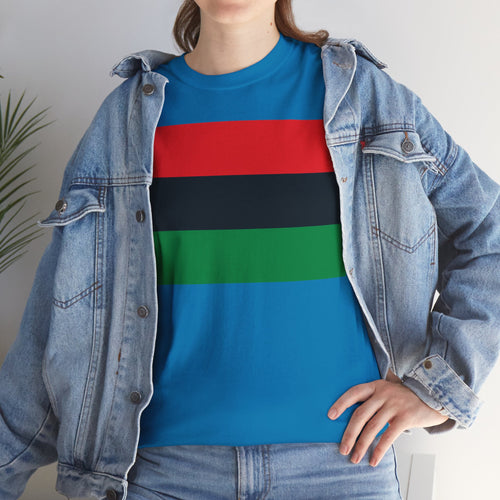 Pan African Flag Unisex Heavy Cotton Tee