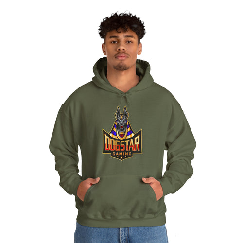 DogStar Gaming Grey Anubis Unisex Heavy Blend™ Hooded Sweatshirt