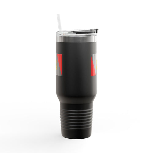 African American Heritage Flag Insulated 40oz-Travel Mug