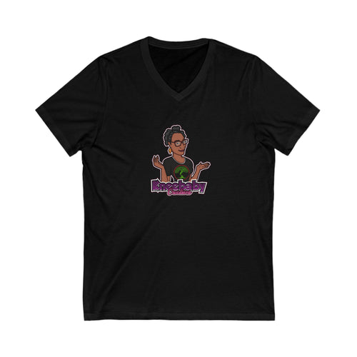 Unisex Soft Jersey Tee with KneeBaby Creations Creator  Logo