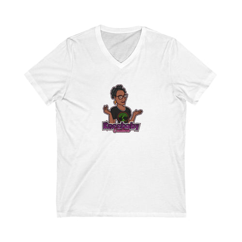 Unisex Soft Jersey Tee with KneeBaby Creations Creator  Logo