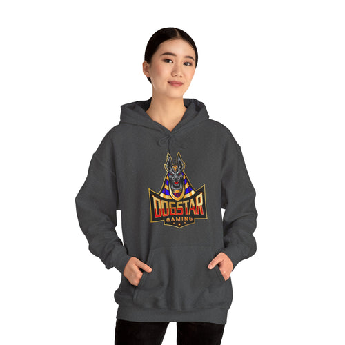 DogStar Gaming Grey Anubis Unisex Heavy Blend™ Hooded Sweatshirt
