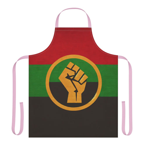Empowerment Apron with 5-Color Straps - Bold Statement Kitchenwear