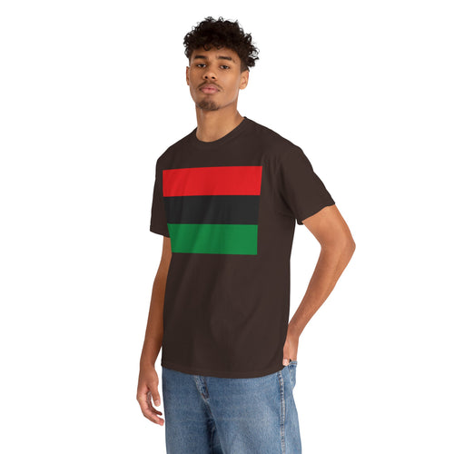 Pan African Flag Unisex Heavy Cotton Tee