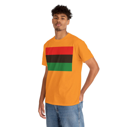 Pan African Flag Unisex Heavy Cotton Tee