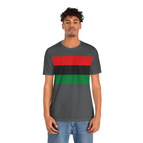 Pan African Flag Unisex Jersey Short Sleeve Tee