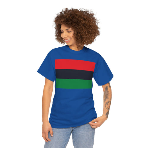 Pan African Flag Unisex Heavy Cotton Tee