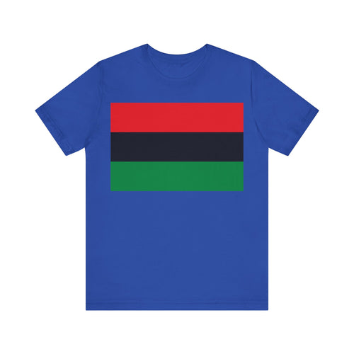 Pan African Flag Unisex Jersey Short Sleeve Tee