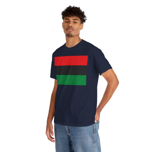 Pan African Flag Unisex Heavy Cotton Tee