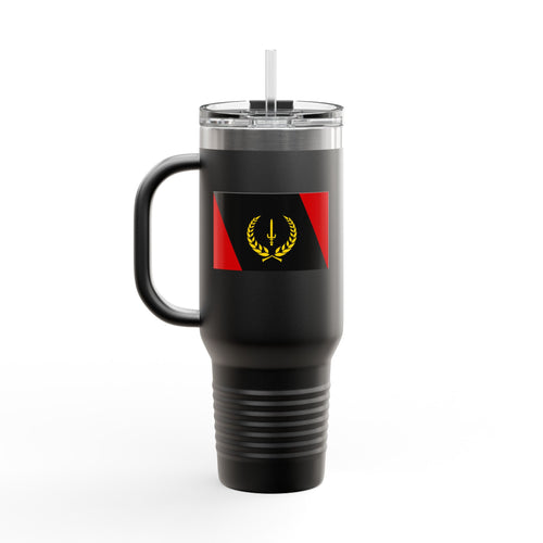African American Heritage Flag Insulated 40oz-Travel Mug