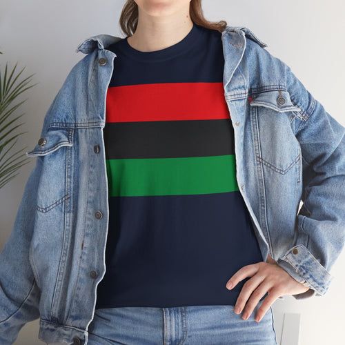 Pan African Flag Unisex Heavy Cotton Tee