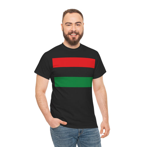 Pan African Flag Unisex Heavy Cotton Tee