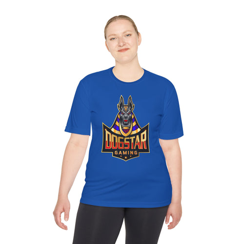 DogStar Gaming Unisex Grey Anubis Moisture Wicking Tee