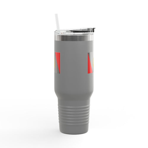 African American Heritage Flag Insulated 40oz-Travel Mug