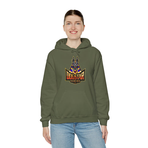 DogStar Gaming Grey Anubis Unisex Heavy Blend™ Hooded Sweatshirt