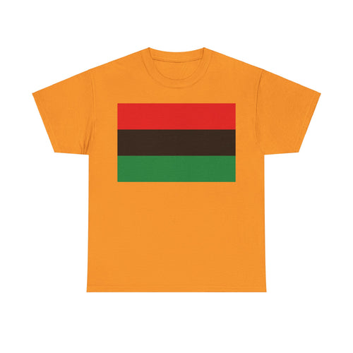 Pan African Flag Unisex Heavy Cotton Tee