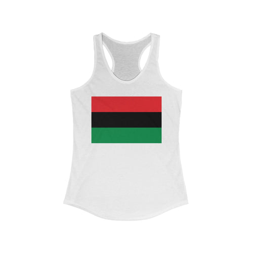 Pan African Flag Women's Ideal Racerback Tank