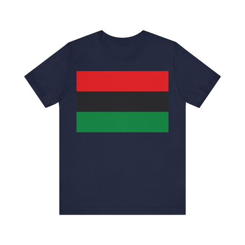 Pan African Flag Unisex Jersey Short Sleeve Tee