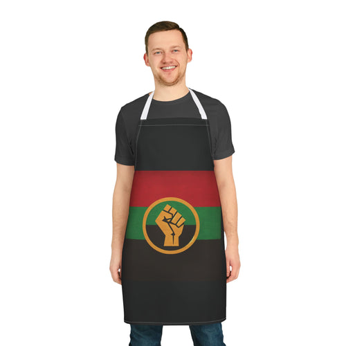 Empowerment Apron with 5-Color Straps - Perfect for Chefs and Activists