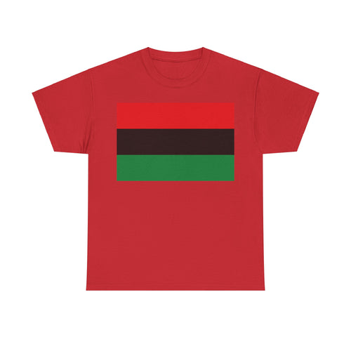 Pan African Flag Unisex Heavy Cotton Tee