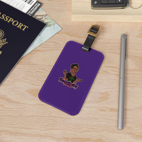 Kneebaby Creations Logo Luggage Tag - Travel in Style with Unique Design